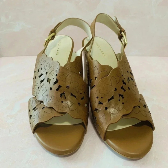 Cole Haan Indra High Floral Sandal Size 8 - Picture 2 of 7